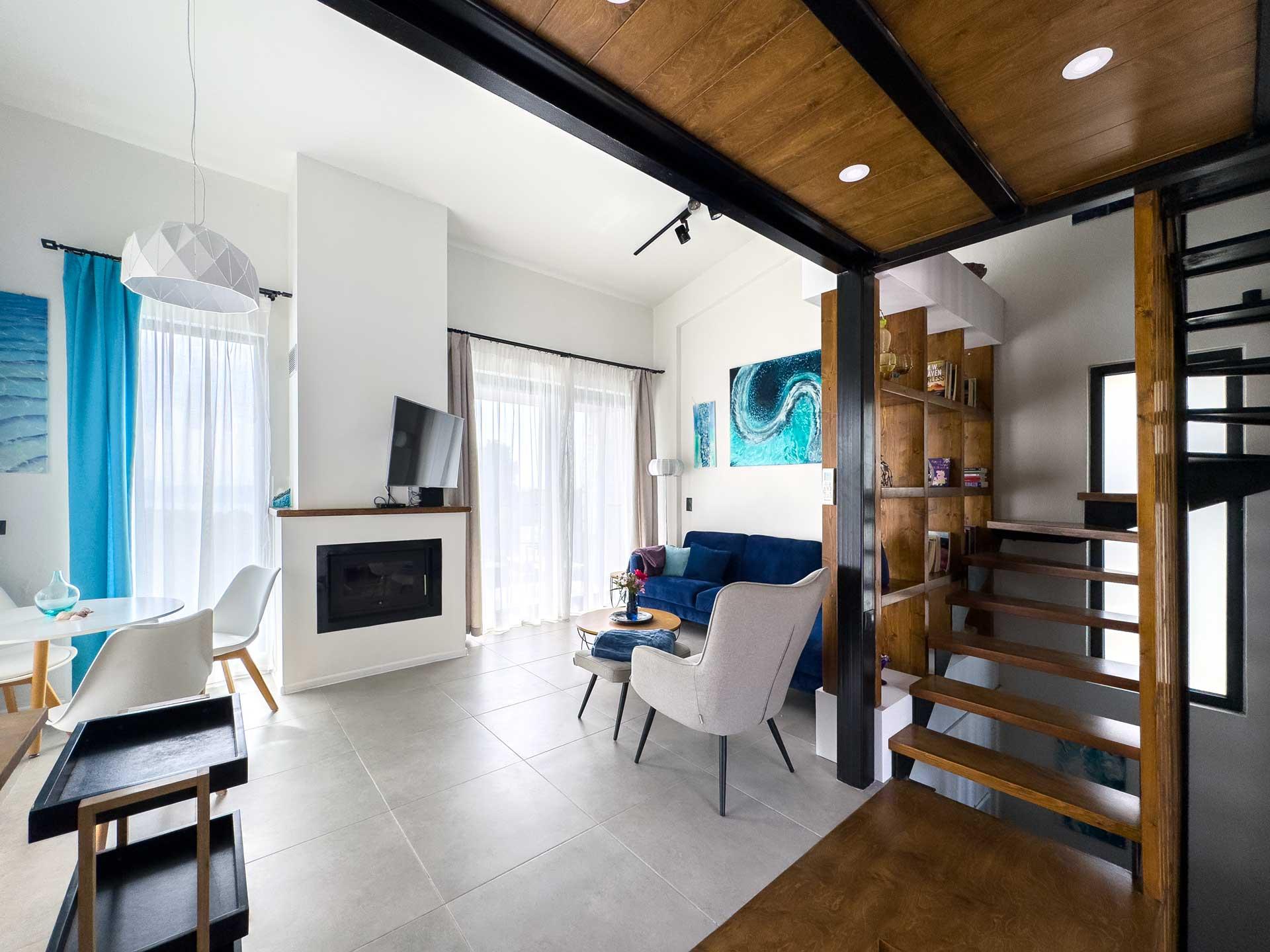 Villa Interior Design in Skiathos