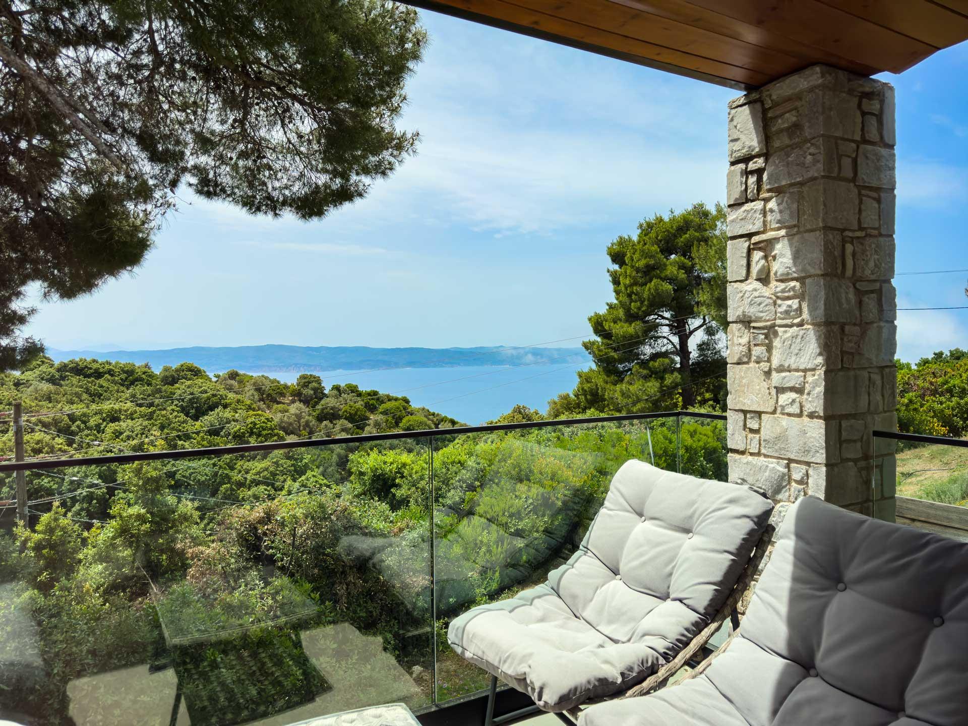 Villa Terrace with Sea Views in Skiathos